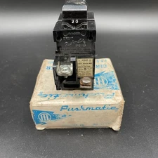 Cat No. P220 GS I-T-E Imperial Corp. Molded Case Pushamatic Circuit Breaker 20A