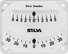 Silva Lightweight Marine Waterproof White Outdoor Clinometer - 545030