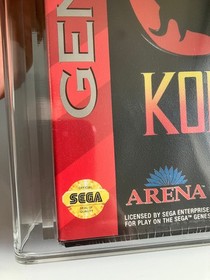 Mortal Kombat Sega Genesis - factory sealed - VGA 95 MINT GOLD - TOP POP