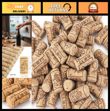 150 Pack Natural Wine Corks 8 - 7/8" x 1 3/4" Premium Stoppers for Wine Making