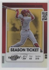 2021 Panini Contenders Season Ticket Optic Gold Prizm 5/10 Nolan Arenado #51 7eo