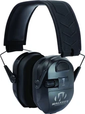 Walker's Ultimate Power Muffs Black 9x Hearing Enhancement Compact - GWP-XPMB