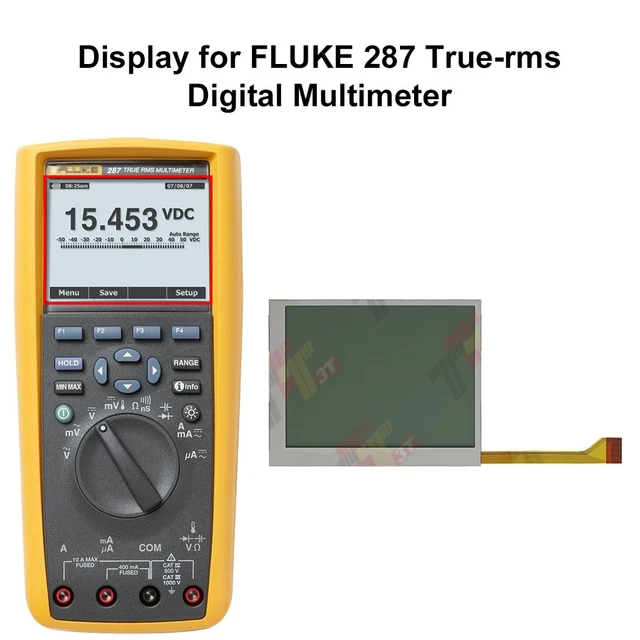 Display for FLUKE 287 289 True-rms Digital Multimeter
