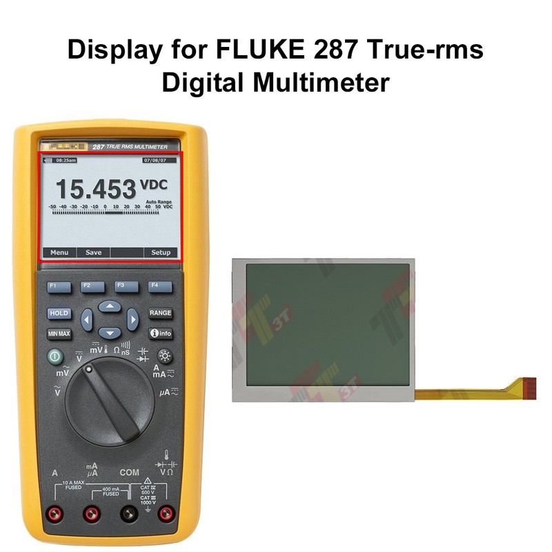 Display for FLUKE 287 289 True-rms Digital Multimeter