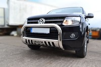 Bullbar FüR 2010-2016 Volkswagen Amarok Nudge Chin Grill A Bar Aus Edelstahl