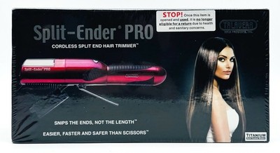 Talavera Split-Ender PRO Cordless Split End Hair Trimmer in RED - Brand New