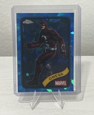 2025 Topps Chrome Sapphire Marvel #196 Omega Comics