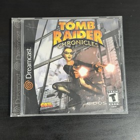 Tomb Raider: Chronicles CIB (Sega Dreamcast) Complete TESTED w Manual + Reg Card