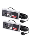 2 Pack Controller For NES-004 Original Nintendo NES Vintage Console Wired Gamepd