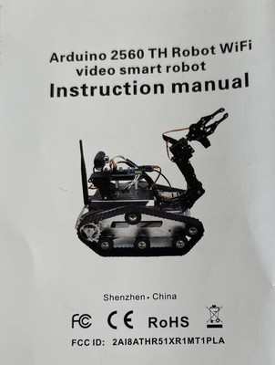 Arduino 2560 TH Roboter WiFi Smart Robot OVP selber bauen