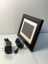 Pandigital 7" Digital Photo Frame Black USB SD CF No Remote Tested Works
