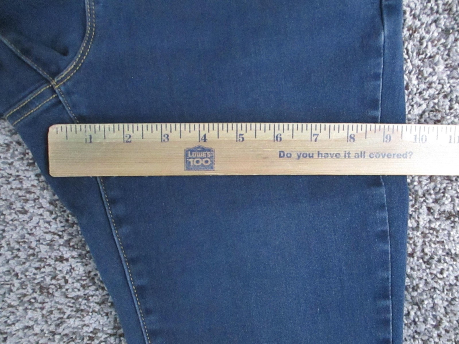 Michael Kors Izzy Skinny Jeans Womens 8 Blue Med Wash Mid Rise Stretch 29x29 thumbnail 14