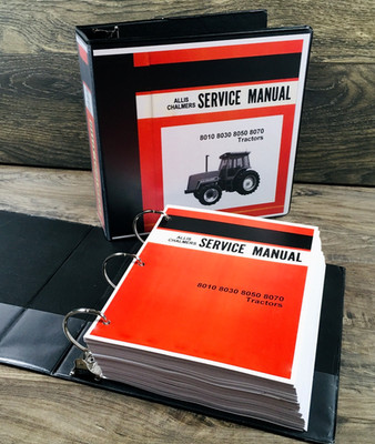 Allis Chalmers 8010 8030 8050 8070 Tractors Service Manual Repair Shop Technical