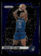 2024 Panini Prizm WNBA #79 Courtney Williams Blue Velocity Prizms
