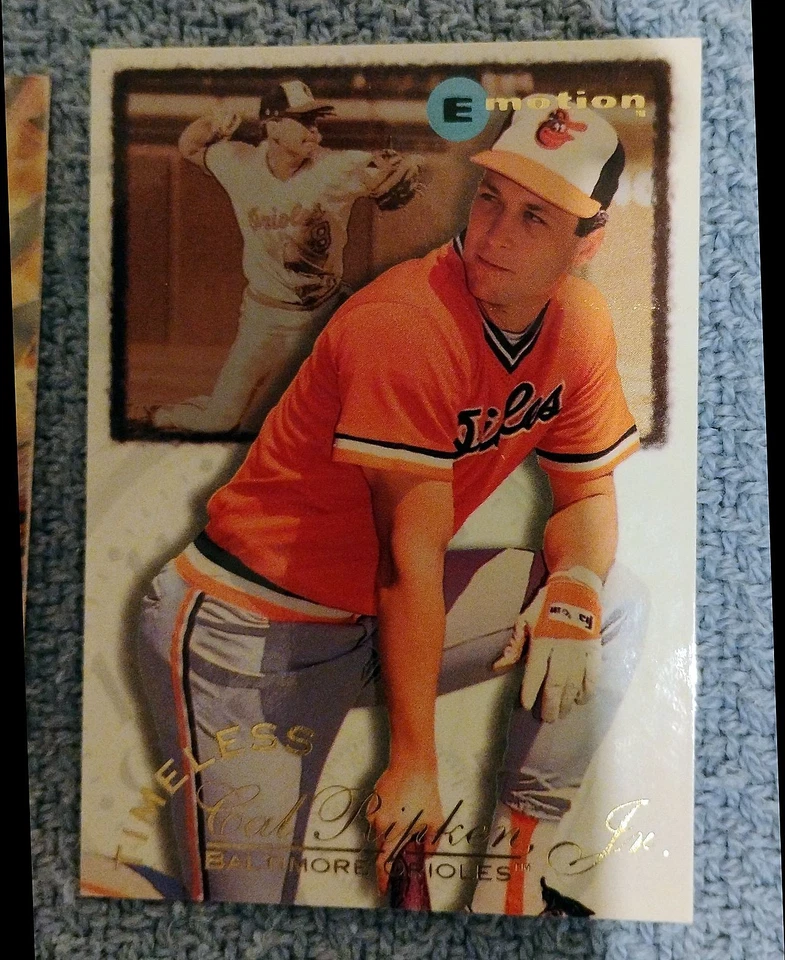 Лот из 4 Fleer/Skybox Cal Ripken, Jr. Бейсбольные карточки 1995 - 1999 ЧИТАЙТЕ - Изображение 4 из 4