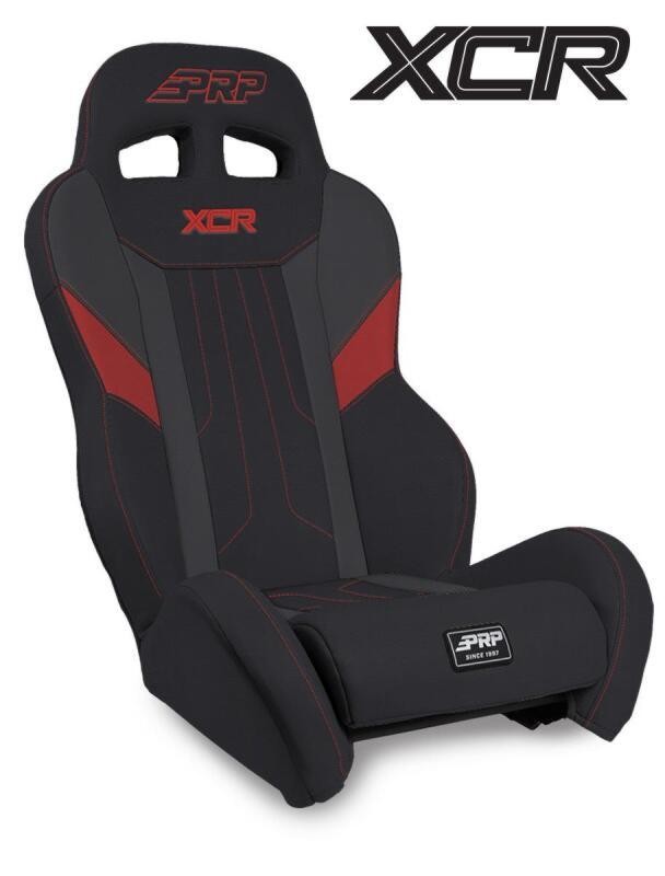 PRP Fits Polaris RZR XCR Suspension Seat Black & Red | eBay