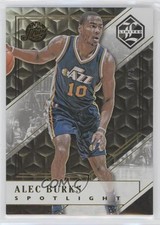 2015-16 Panini Limited Spotlight Gold 11/25 Alec Burks #22 m4x