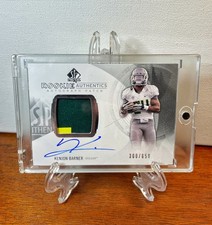 2013 Upper Deck SP Authentics KENJON BARNER Rookie Patch Auto #/650 RPA RC #174