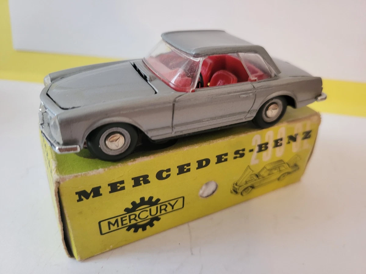 Lot de 2 Voitures miniatures Mercury Fiat 600 + Fiat 1100 1/48 Hachette