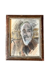 Edward Wolfe Watercolour Painting of Richard Hughes