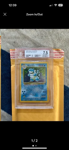 Blastoise Base Set 2 BGS 7.5