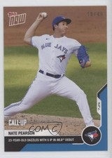 2020 Topps Now Call-Up Blue 18/49 Nate Pearson #29 2o7