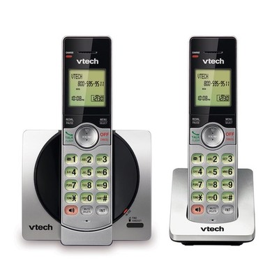 VTech CS6919-2 DECT 6.0 Cordless Phone with Caller ID and Handset Speakerphone