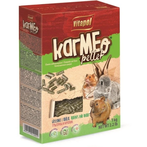 Vitapol Granulatfutter FüR Nagetiere Und Kaninchen 1000 G-image