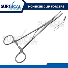 McKenzie Clip (Applying) Introducing Forceps Surgical Medical German Grade