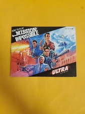 Mission: Impossible Nintendo NES Manual Only  Instruction Booklet