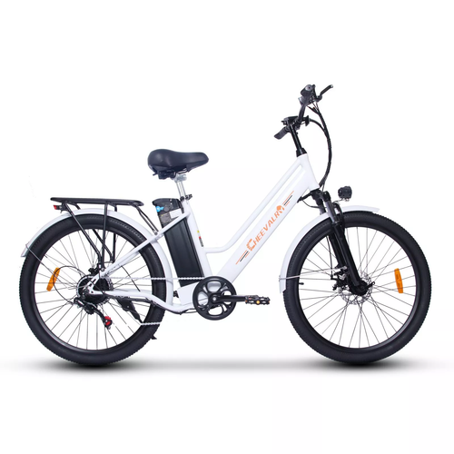 Damen/Herren Citybike 26Zoll Elektrofahrrad 36V 100km 350W CHEEVALRY C26/C26 PRO - Bild 5 von 22