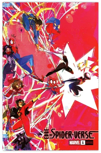 EDGE OF SPIDER-VERSE #1 NICOLETTA BALDARI LIMITED TO 600 W/COA