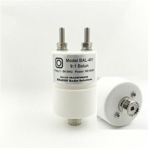 150W 9:1 HF Krótkofalowa antena dipolowa Balun 1,8-54MHz Wodoodporna BAL-451 nowa - Zdjęcie 2 z 2