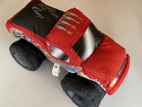 The Destroyer Stuffed Monster Truck Toy Dan Evans- SIGNED 2008- Air Man Dan