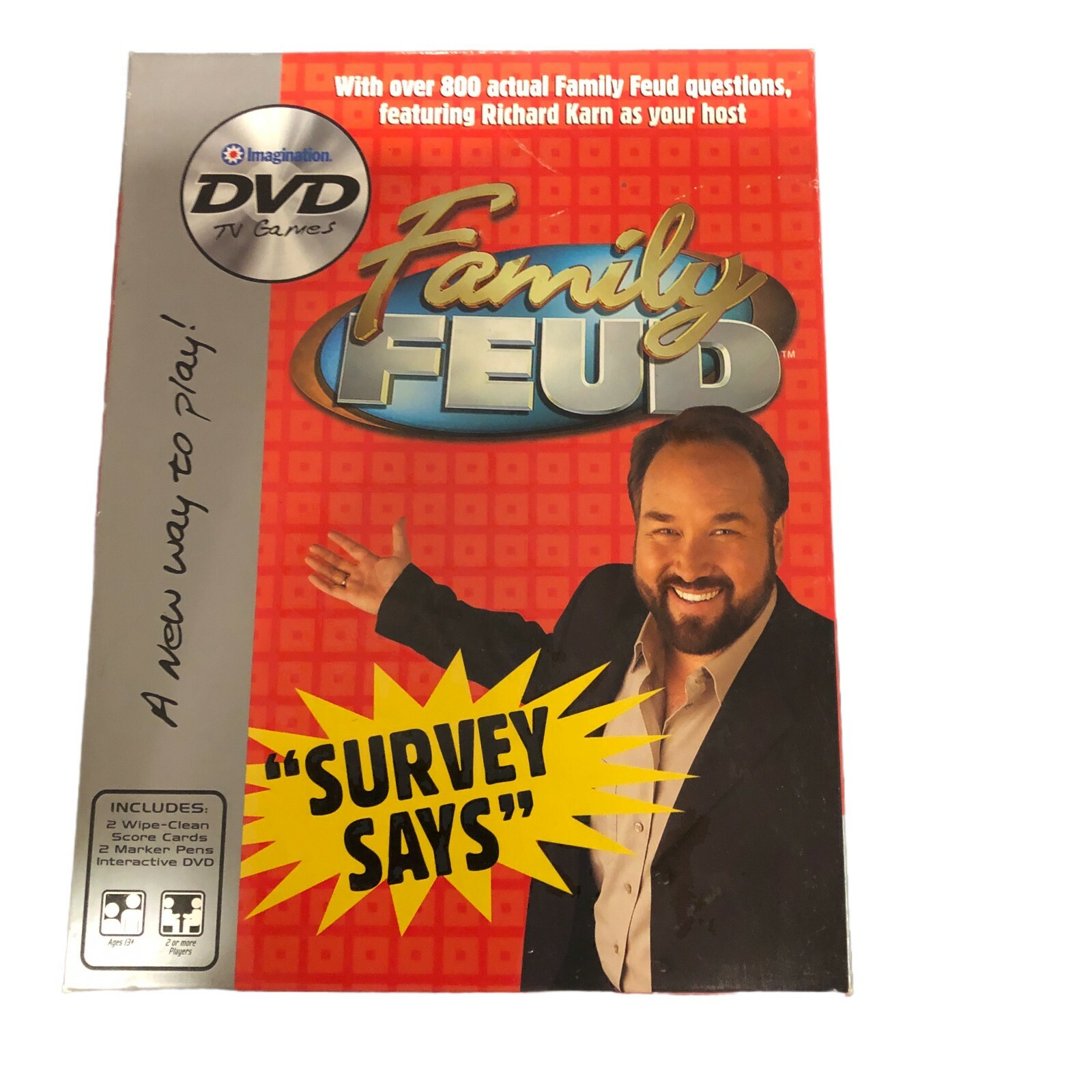 Family Feud DVD Interactive Board Game 1st Edition eBay