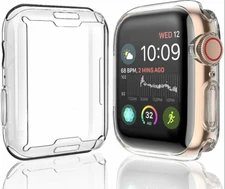 Screen Protector Case TPU Shockproof Cover For Apple Watch Series 7 / 8 41/45MM