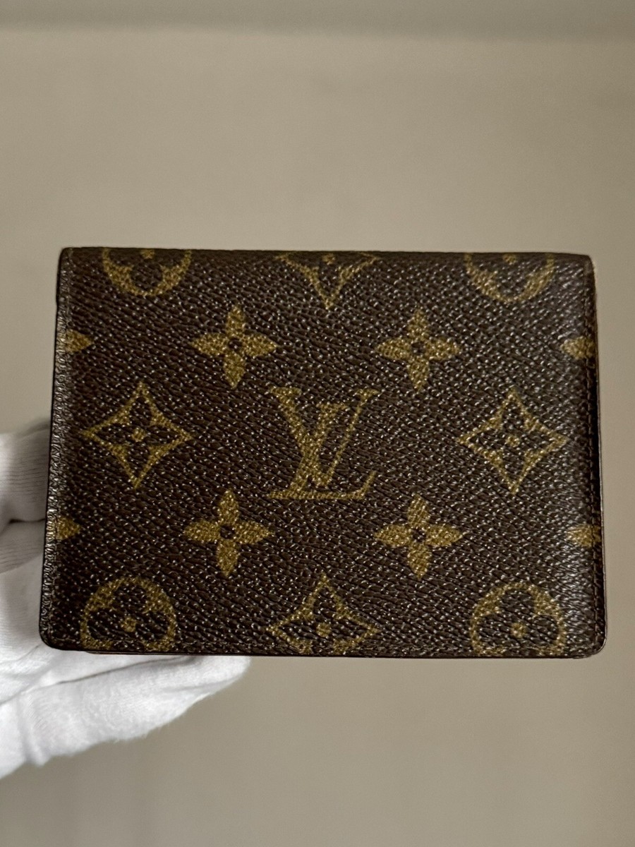 Louis Vuitton Monogram Bifold ID Holder Cardholder Wallet