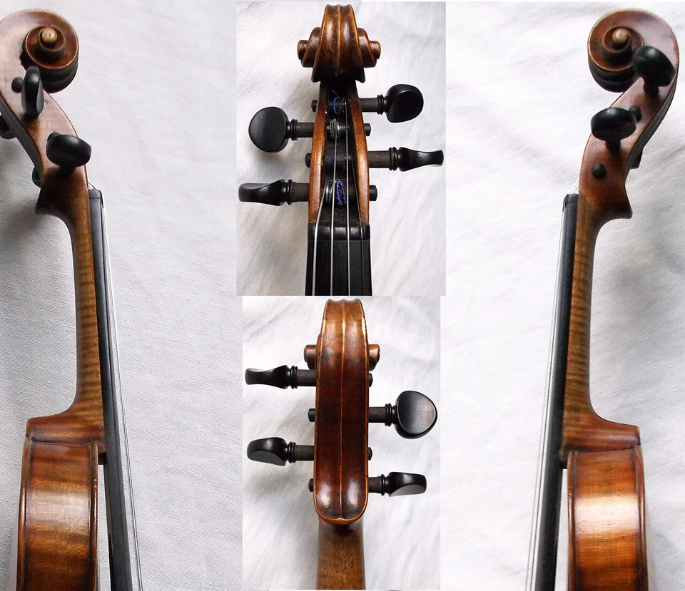 OLD GERMAN VIOLIN LUDWIG CLOSNER 1953 -video- ANTIQUE MASTER バイオリン скрипка 121 - Image 4 of 4