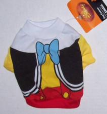 Disney Disfraz Mascota Pequeño - PINOCHO - Perro Ropa Camisa Halloween **SPOT**
