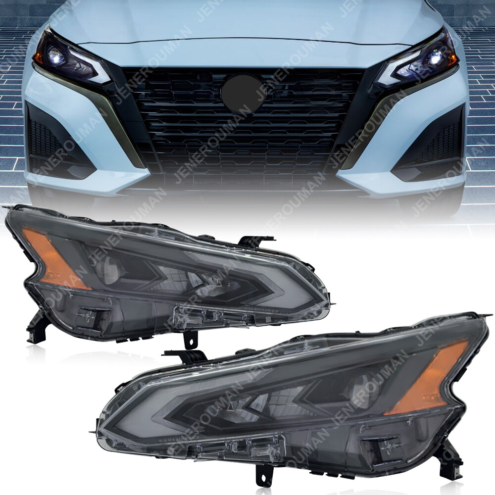 Pair Left Right LED Headlight For 2023 2024 2025 Nissan Altima Head Lights Lamps