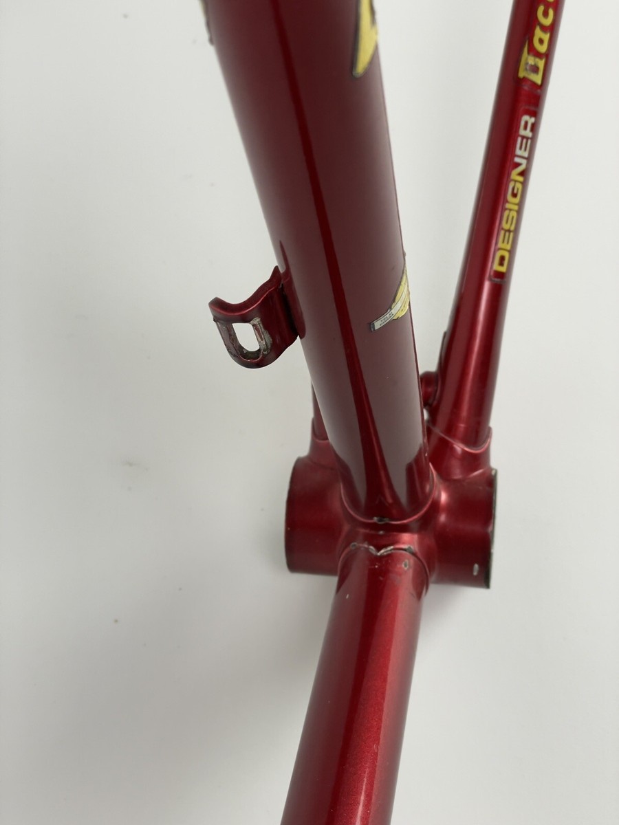 Daccordi Designer Steel Red Vintage Road Bike Frame Set 59cm 1
