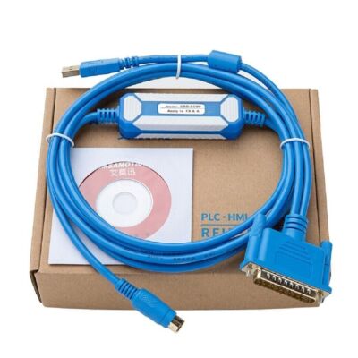 1PC ONE NEW USB-SC09 PLC Cable For FX/A Series PLC Adapter USBSC09 YL #F13