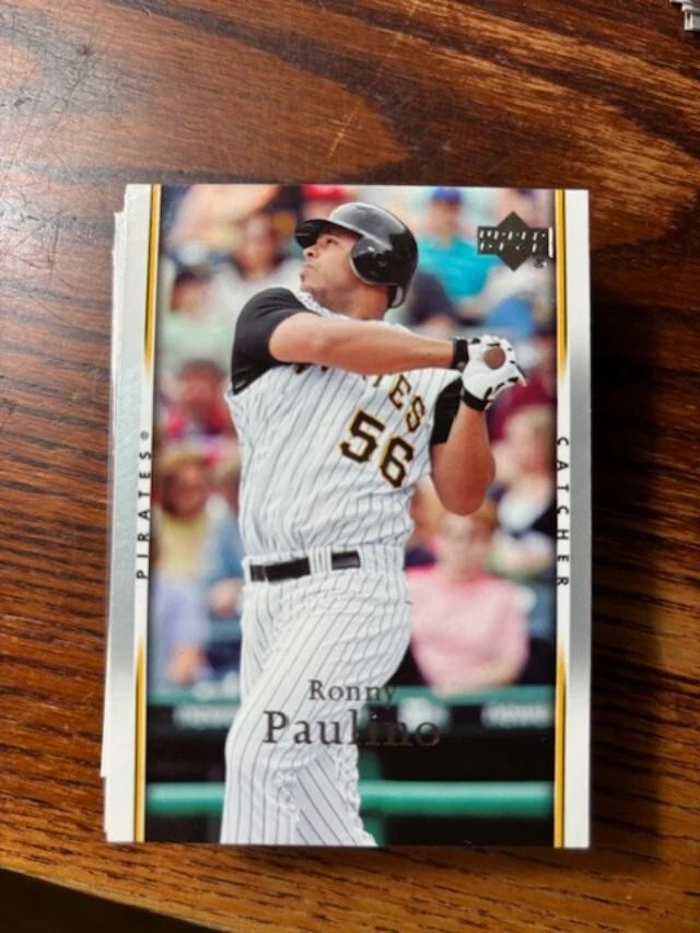 Pick From List 2007 UD Masterpieces Baseball Cards w/ some jersey+regular 07 UD - Image 3 of 3