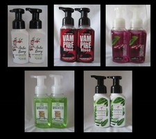 Lot of 2 Bath  and Body Works GENTLY FOAMING HAND SOAPS - YOU Pick Scent
