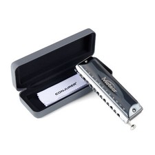 Chromatic Harmonica 12 Hole C Key Professional Harmonica with Case for Beginner