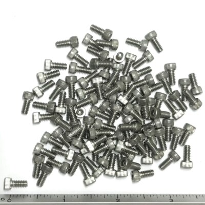(PKG of 100) 6-32 x 5/16'' Socket Head Cap Screw, 18-8 Stainless Steel
