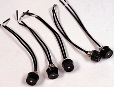 5 Pack of Rotary Stye On/Off Canopy Switches, 3/1 amps at 125/250,  6" Wires