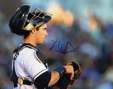 Austin Hedges San Diego Padres Signed 8x10 Photo LOM COA (ph17)