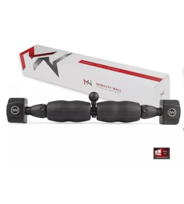 Mobility Wall- Stand Up Door Mounted Smooth Foam Roller for Soft Tissue Massage