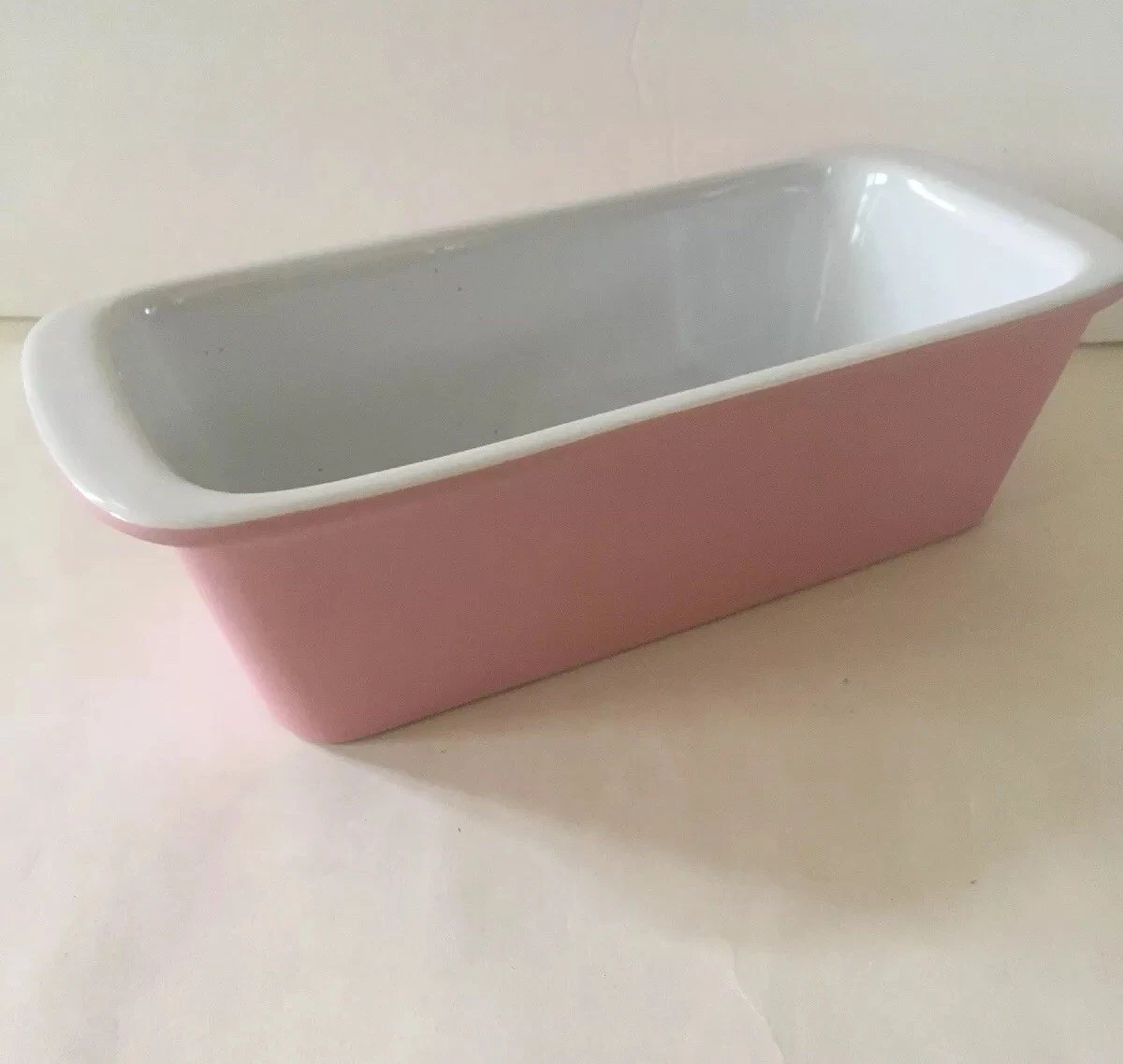 Pink Loaf Pan Stoneware Tia & Me 11 Inches New